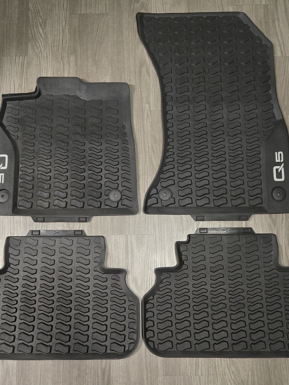 OEM Genuine 2018-2026 Audi Q5 SQ5 All Weather Rubber Floor Mats